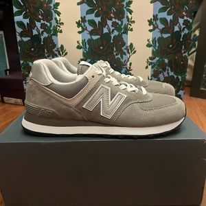 New Balance ML574, New in Box, Suede/mesh upper